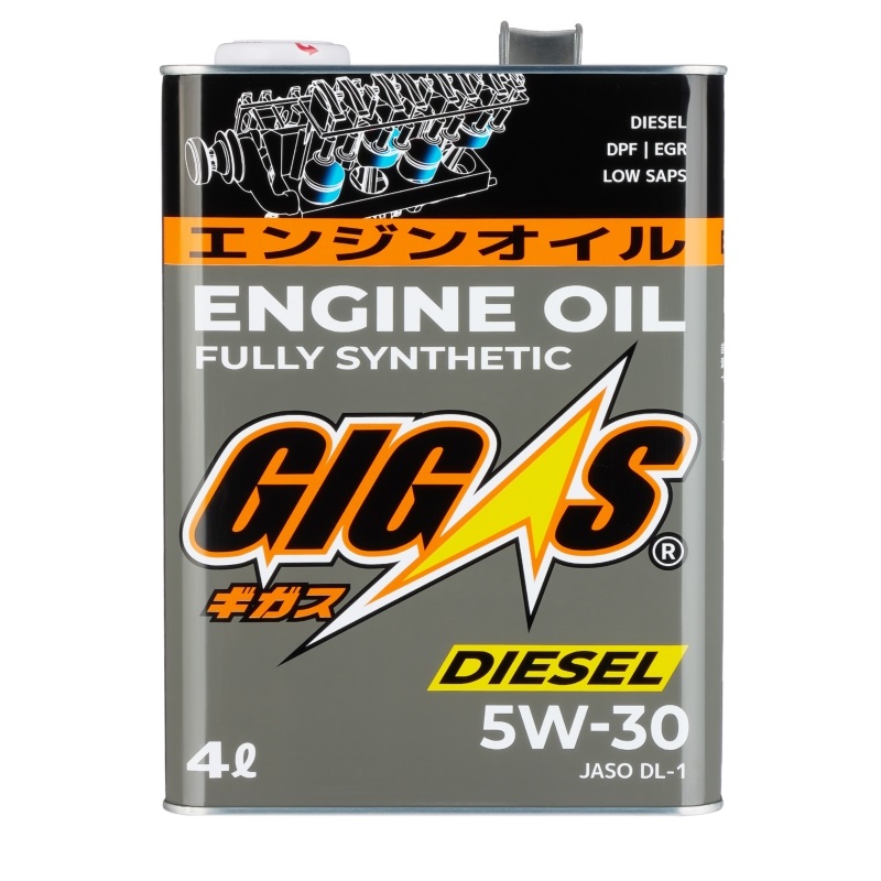 Масло моторное GIGAS Diesel 5W-30 DL-1 4л