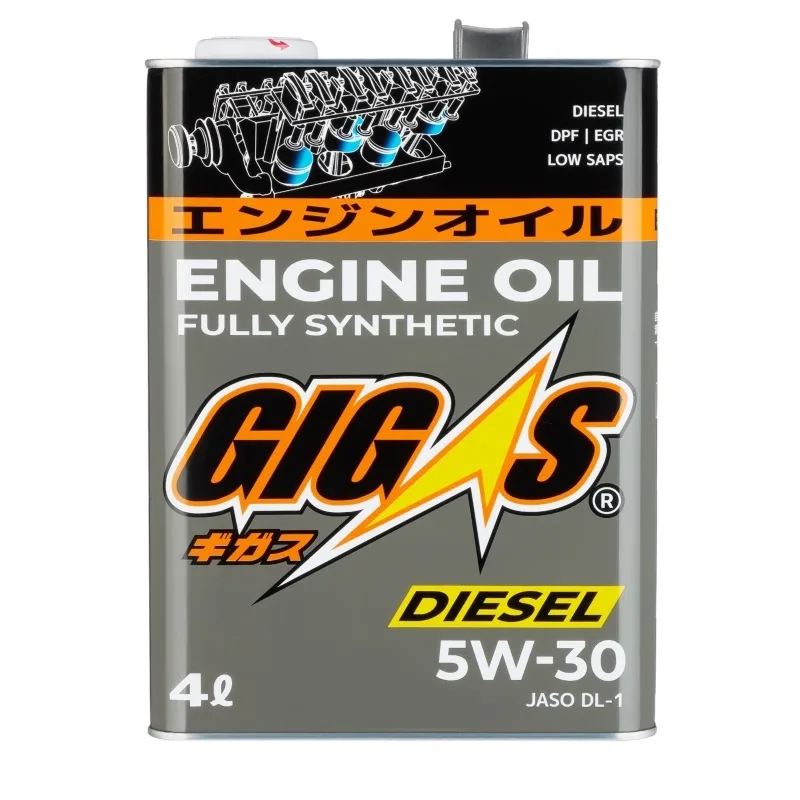 Масло моторное GIGAS Diesel 5W-30 DL-1 4л