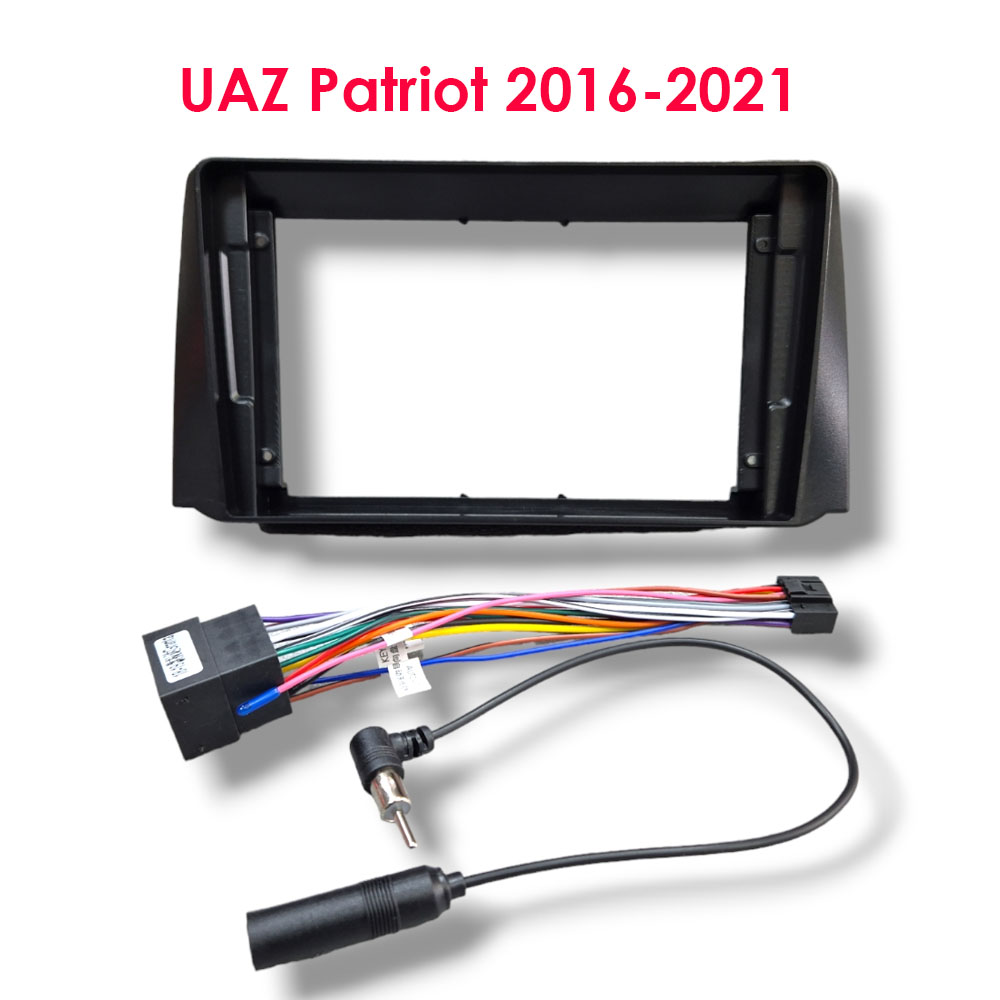 Установочный к-т для штатной а/м 9" UAZ Patriot 2016-2021 проводка