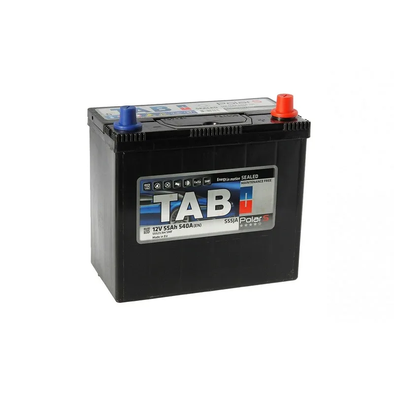 АКБ 55А R яп. TAB POLAR азия (236x128x221) EN490 - о.п.