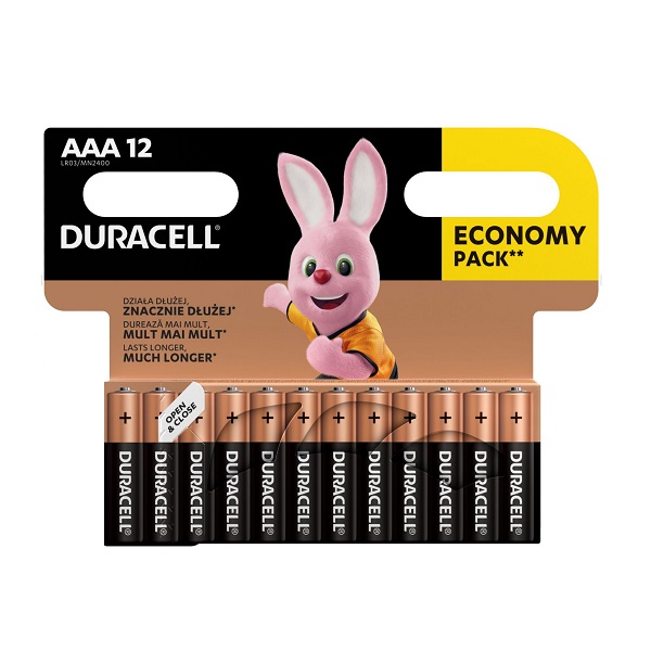 Батарейка Duracell Professional AAA LR03 алкалин. уп-18 1шт