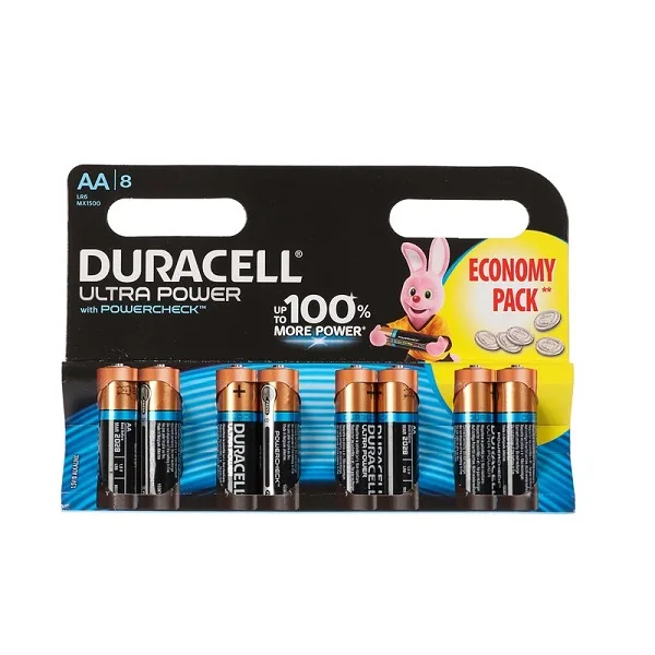 Батарейка Duracell UltraPower AA LR6 алкалин. уп-4 1шт