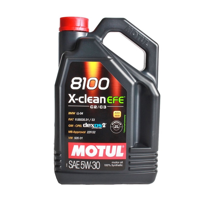 Масло моторное Motul 8100 X-cleanEFE C2/C3 5w30 5л. (109471)