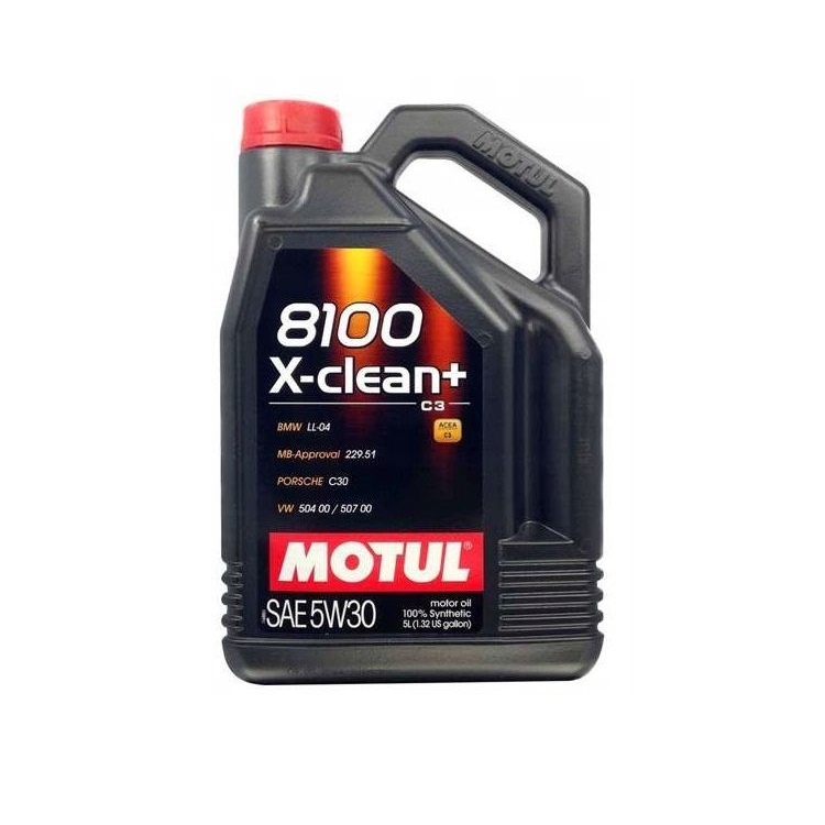 Масло моторное Motul 8100 X-clean+ C3 5w30 1л. (106376)