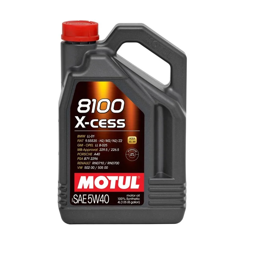 Масло моторное Motul 8100 X-cess A3/B4 5w40 4л. (104256)