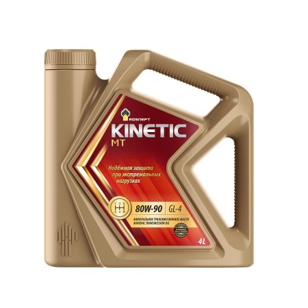Масло транс. РОСНЕФТЬ Kinetic MT GL-4 80w90 мин. 4л