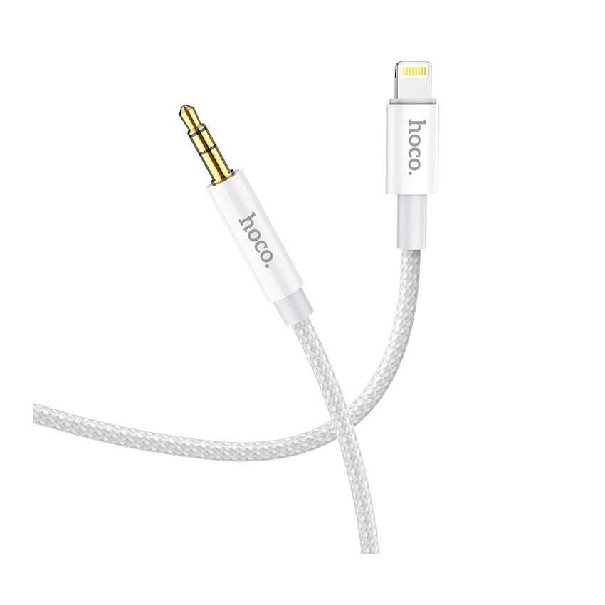 Провод 3.5 jack-jack (AUX) Hoco Ligtning UPA19