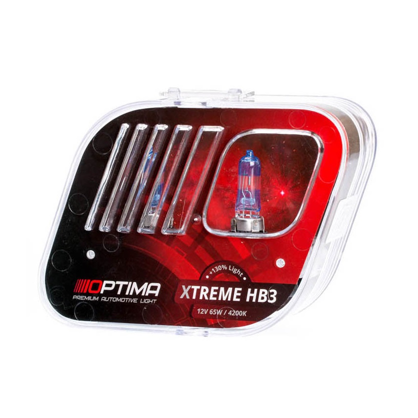 Лампа 12V OPTIMA Xtreme HB3 65W +130% (Eurobox,2шт.)