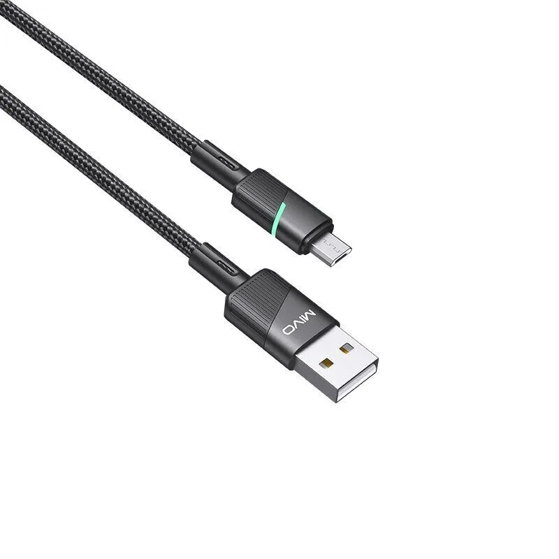 Кабель Micro USB MIVO MX-48M 2.4A 1м.