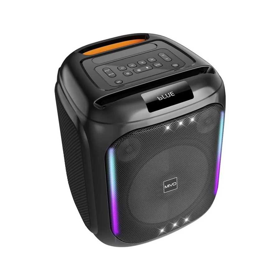 Напольная беспроводная колонка Mivo MD-165 60Вт караоке/FM/Bluetooth/USB/SD/AUX/встроенный акб