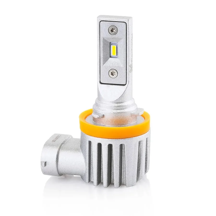 Светодиодные LED лампы ElectroKot Atomic 12-24V H11 PRO CSP 3000K к-т 2шт