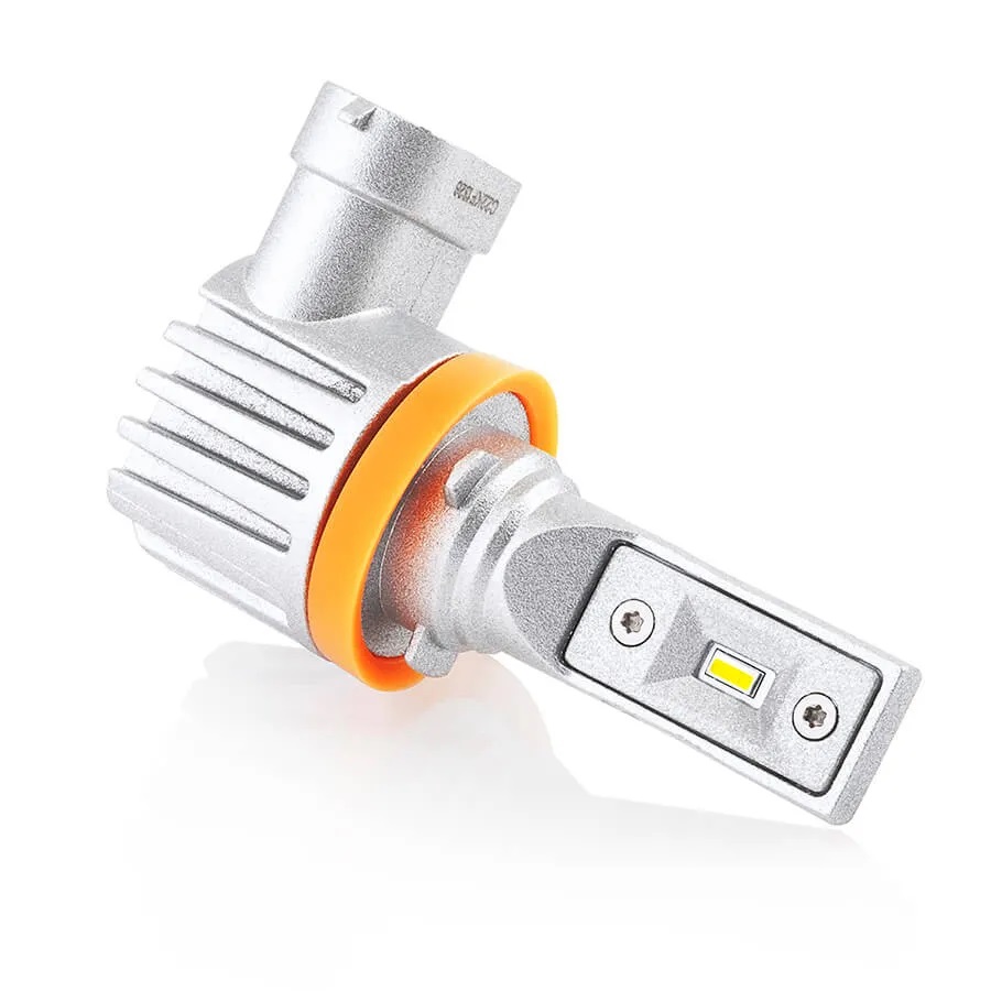 Светодиодные LED лампы ElectroKot Atomic 12-24V H11 PRO CSP 3000K к-т 2шт