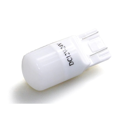 Лампа диодная 10-30V W21/5W б/ц (Т20) 2хк-т БЕЛАЯ (супер-яркая) 1шт.
