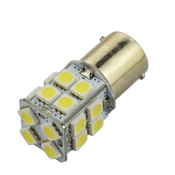 Лампа диодная 12V P21W 21SMD (Супер яркая) 0262