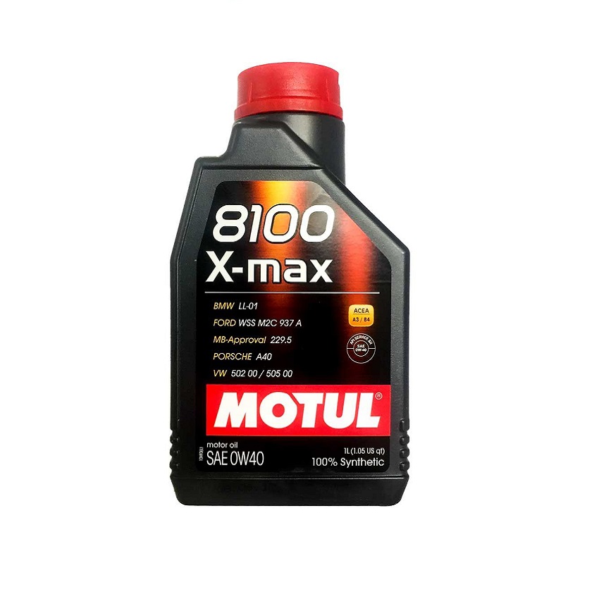 Масло моторное Motul 8100 X-MAX A3/B4 0w40 1л. (104531)