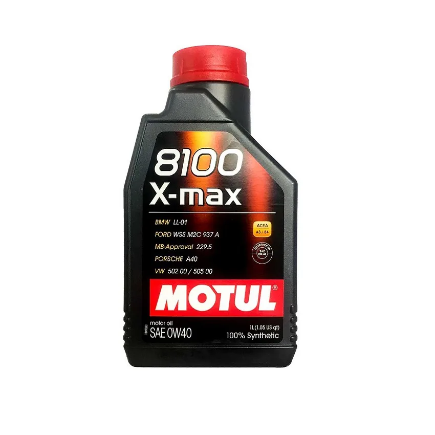 Масло моторное Motul 8100 X-MAX A3/B4 0w40 1л. (104531)