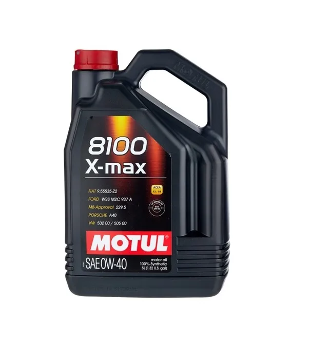 Масло моторное Motul 8100 X-MAX A3/B4 0w40 5л. (104533)