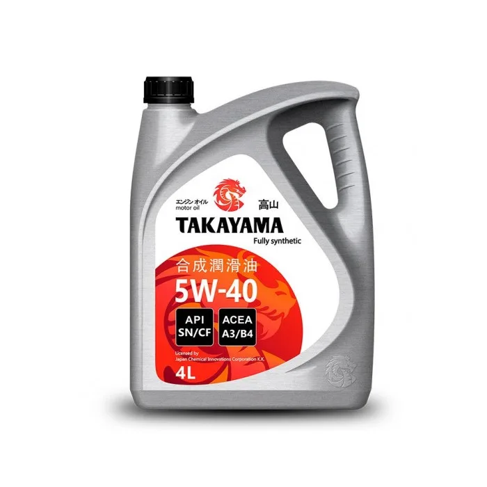 Масло моторное Takayama 5w40 SN/CF синт. 4л.