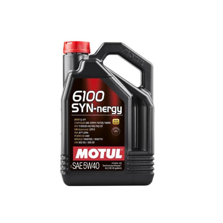 Масло моторное Motul 6100 SYN-nergie A3/B4 5w40 4л.
