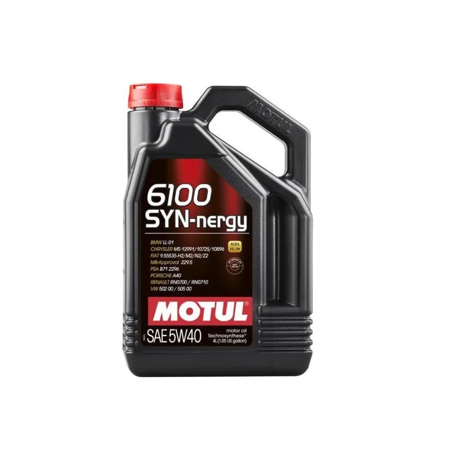 Масло моторное Motul 6100 SYN-nergie A3/B4 5w40 4л.
