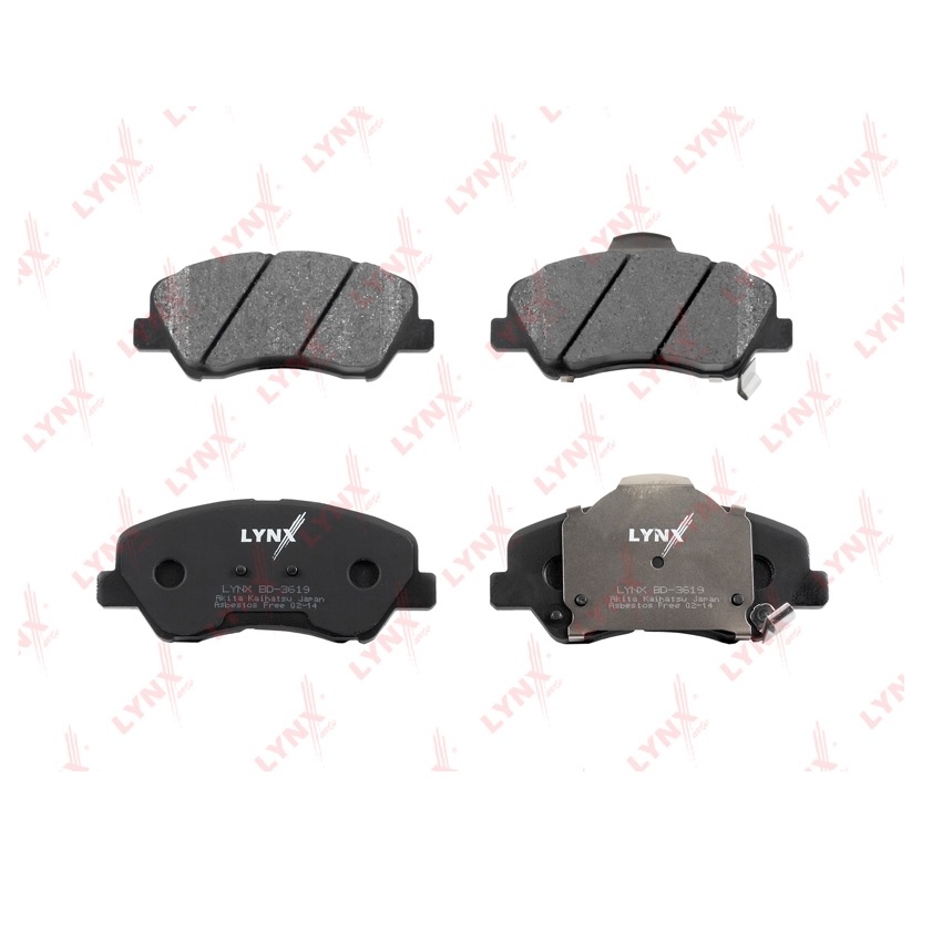 Колодки торм. перед. LYNXauto BD3619 Hyundai Kia
