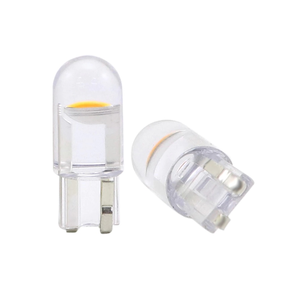 Лампа диодная 12V W5W б/ц (Т10) Sapphire белая 2шт
