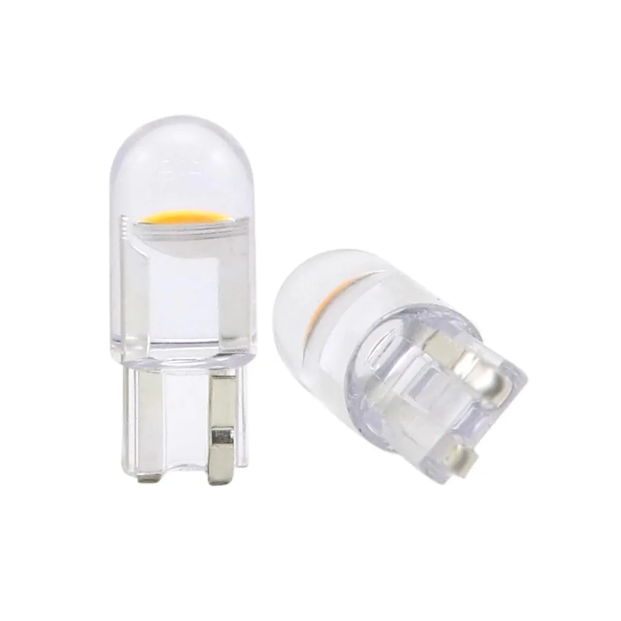 Лампа диодная 12V W5W б/ц (Т10) Sapphire белая 2шт
