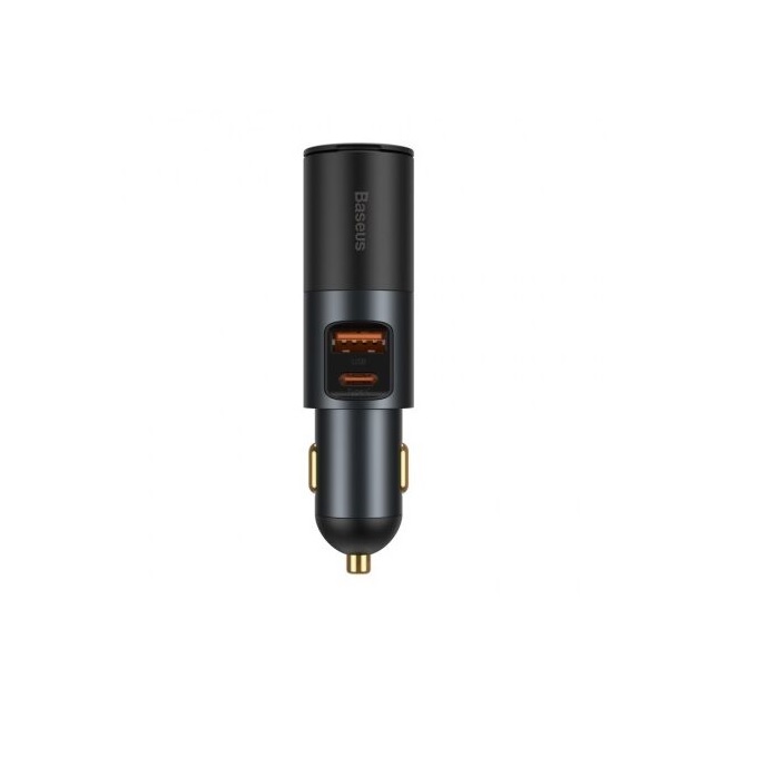 АЗУ USB +USB+TYPE-C+прикуриватель  BASEUS