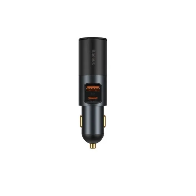 АЗУ USB +USB+TYPE-C+прикуриватель  BASEUS