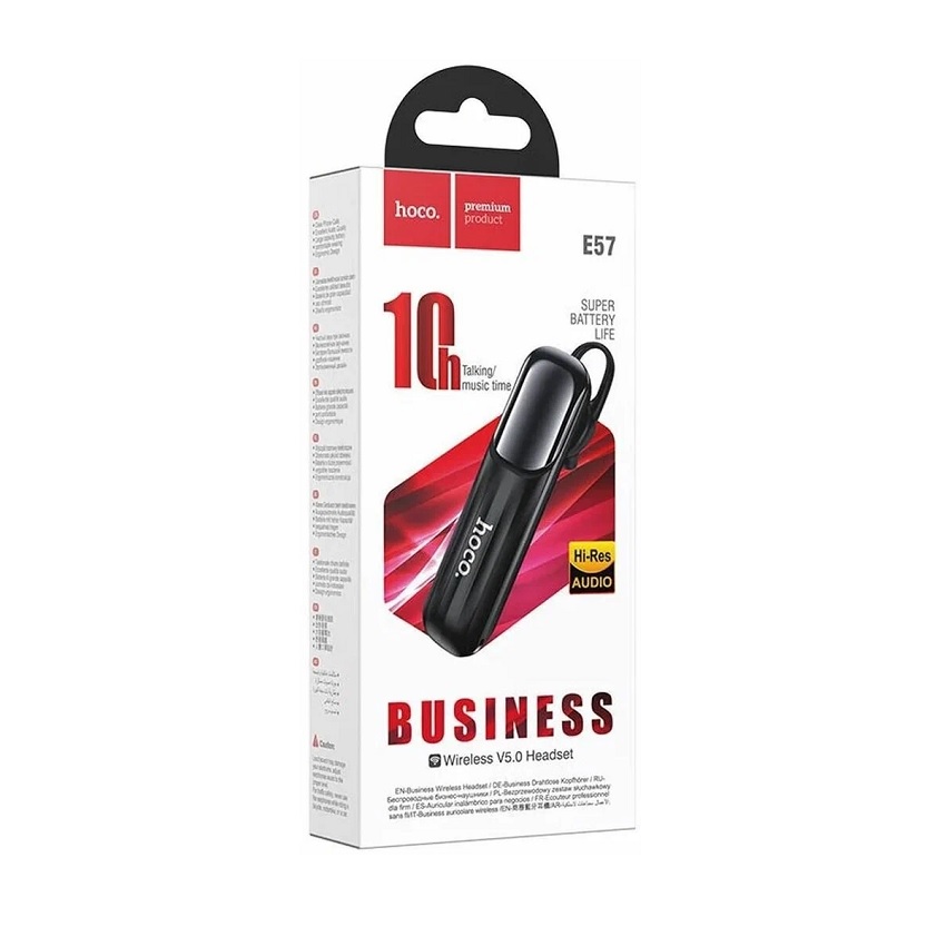 HF BlueTooth Гарнитура Hoco E57
