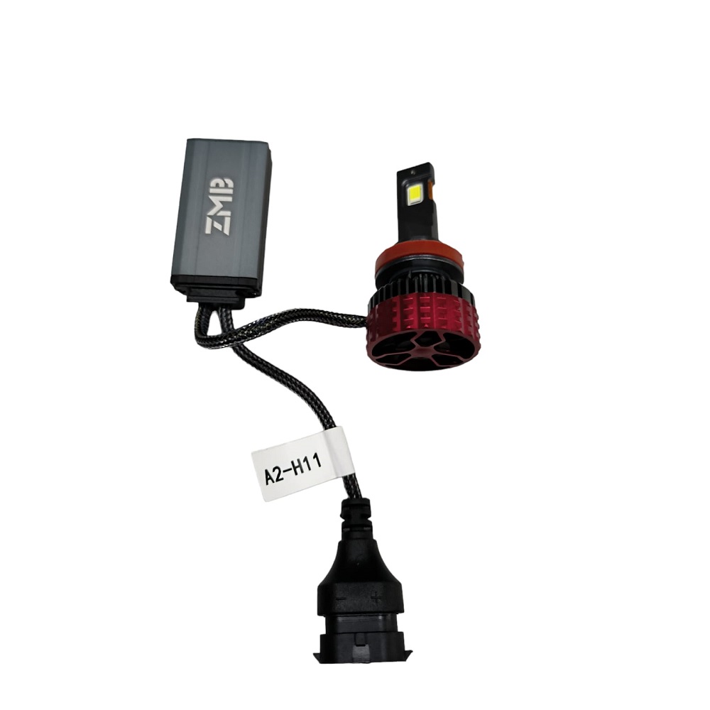 Лампа диодная ZMB A2 10-60V H11 75W 5000K к-т 2шт