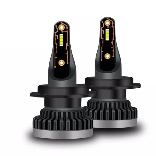 Лампа диодная F10R 12-24V H7 6500lm К-т