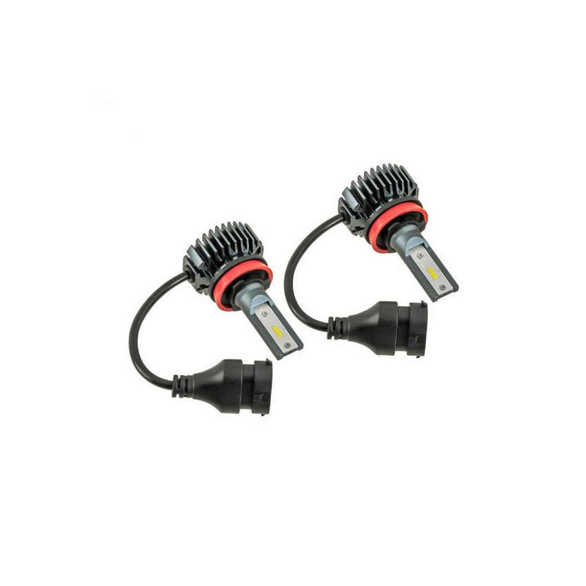 Лампа диодная F10 12-24V H11 6500lm К-т