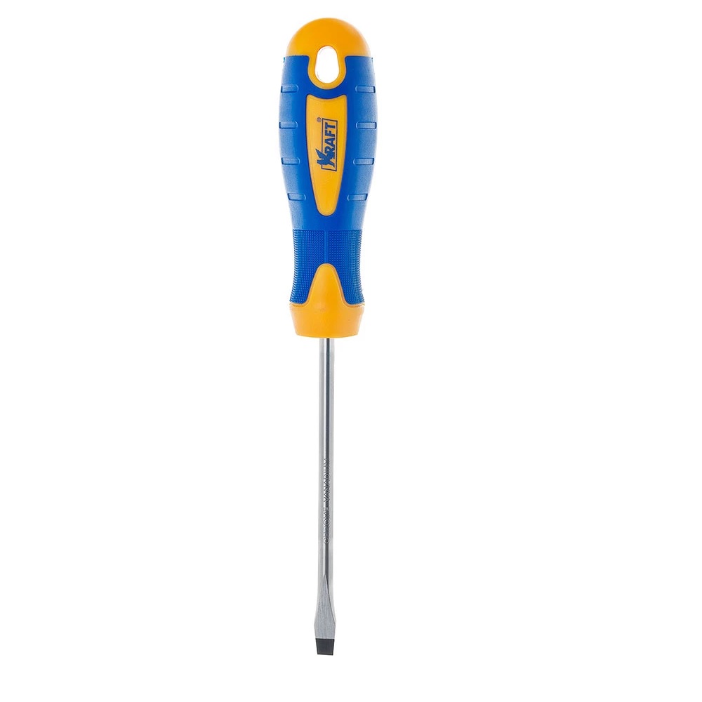KRAFT Отвертка шлицевая 6*100