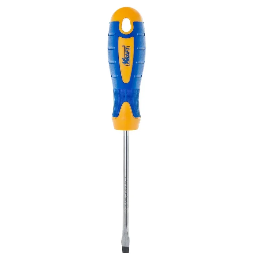 KRAFT Отвертка шлицевая 6*100