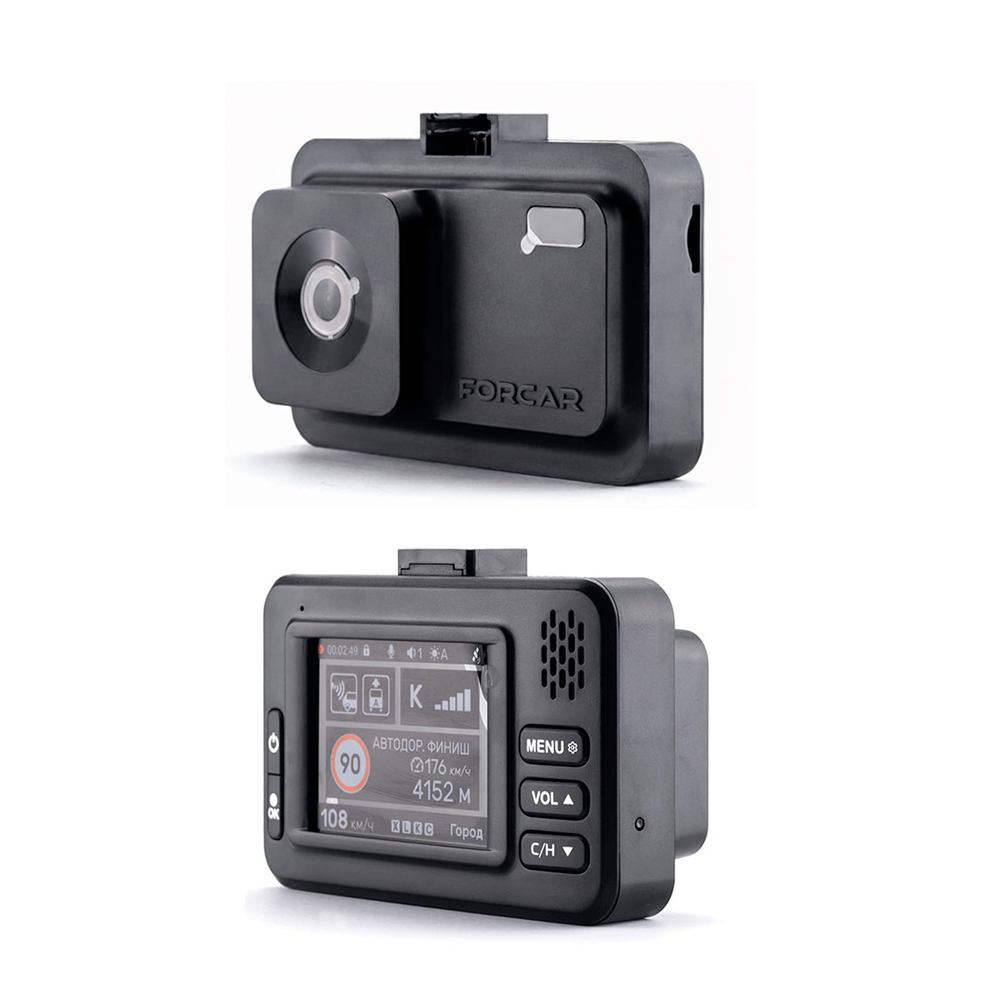 Антирад+Видеорег. FORCAR RVR-700 PILOT GPS FullHD