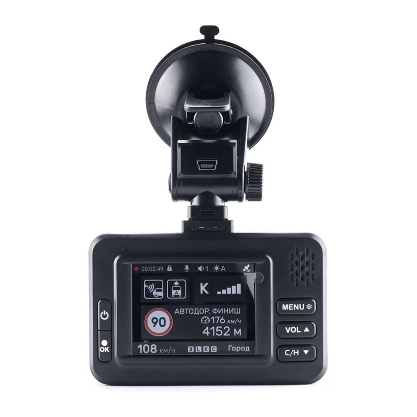 Антирад+Видеорег. FORCAR RVR-700 PILOT GPS FullHD