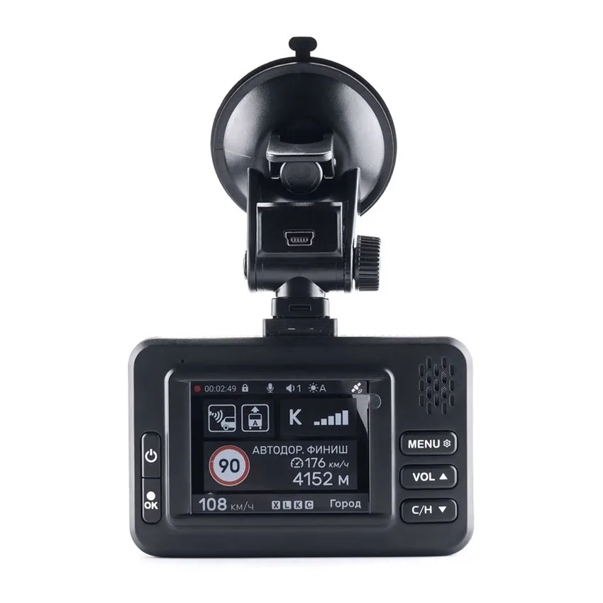 Антирад+Видеорег. FORCAR RVR-700 PILOT GPS FullHD