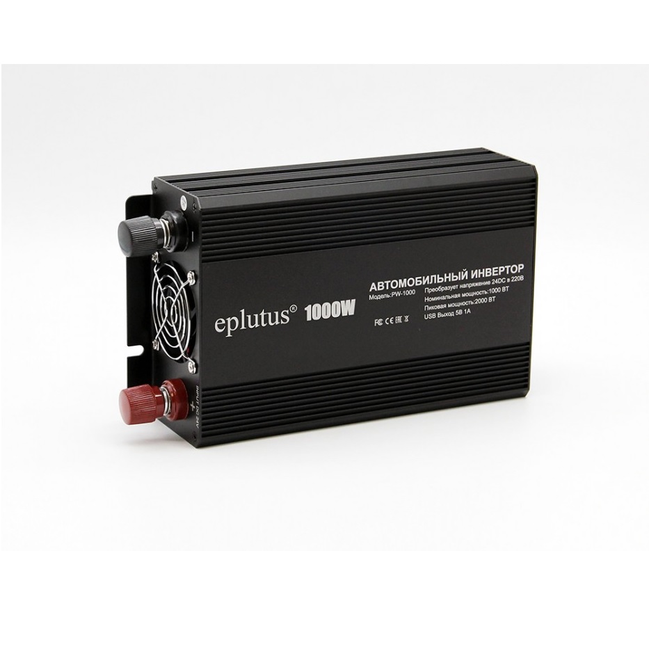 Преобразователь Eplutus 24В на 220В 1000W PW-1000