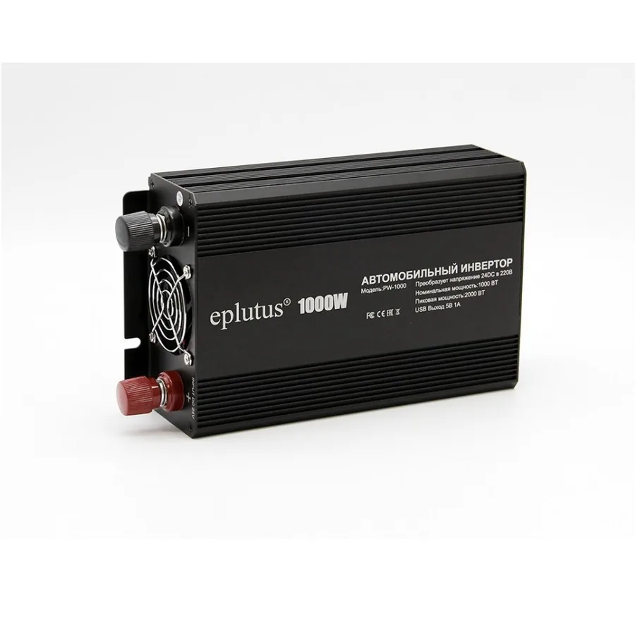 Преобразователь Eplutus 24В на 220В 1000W PW-1000