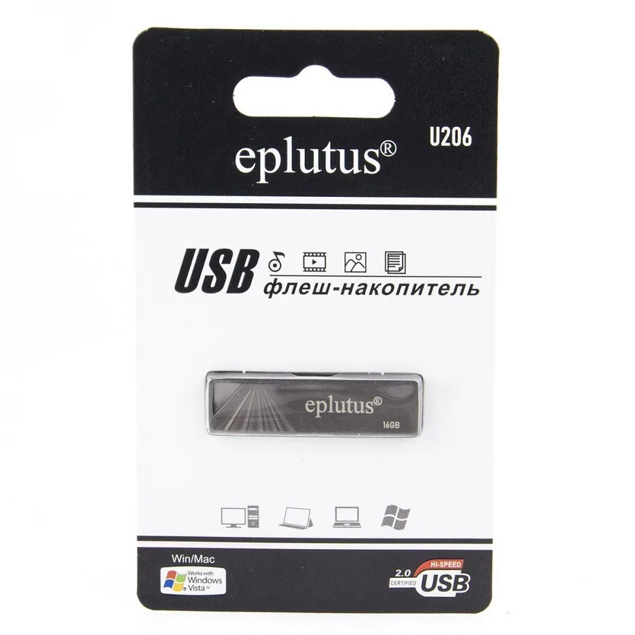 Флеш карта Eplutus 16GB U205 USB 2.0