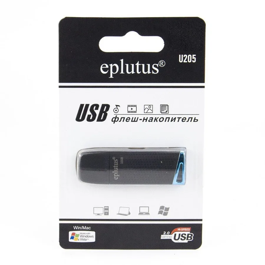 Флеш карта Eplutus 16GB U205 USB 2.0