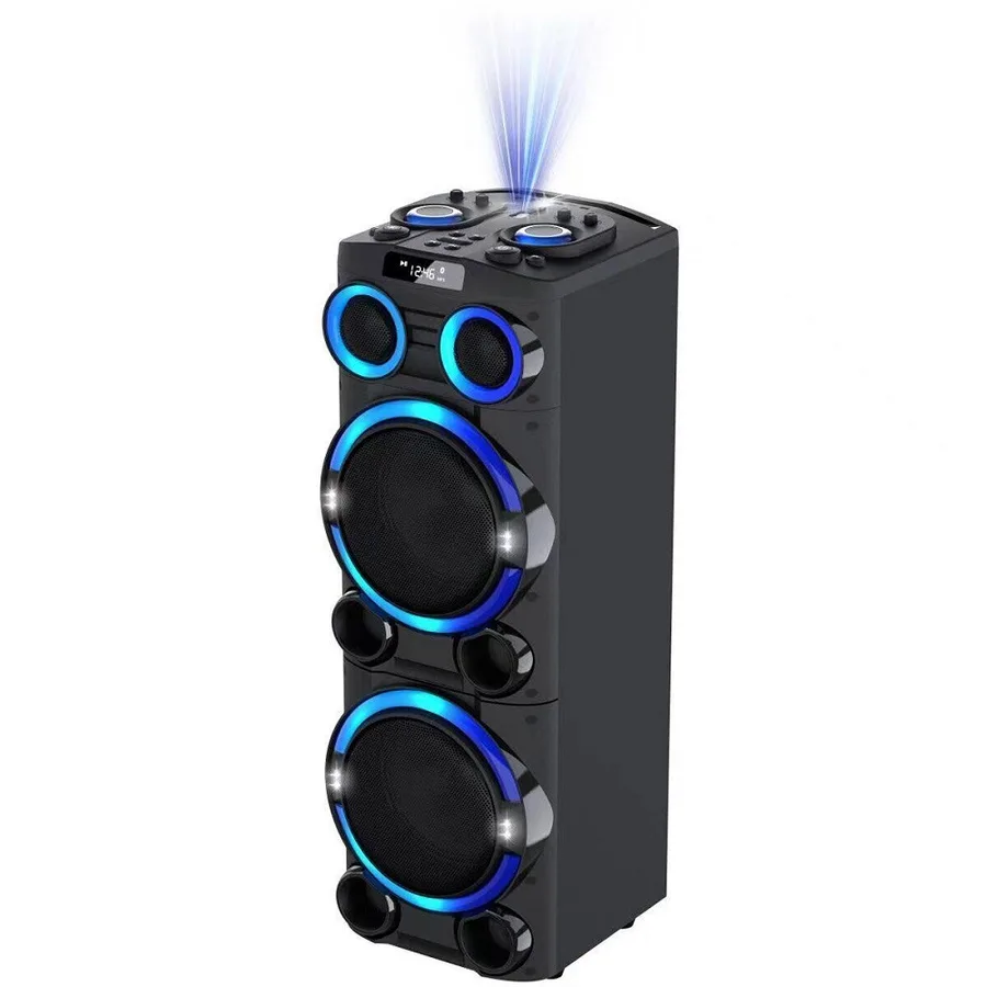 Напольная беспроводная колонка Mivo MD-105 200Вт караоке/FM/Bluetooth/USB/SD/AUX/встроенный акб