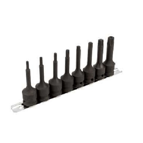 АвтоДело Набор ударных головок TORX 1/2 8пр. 40180
