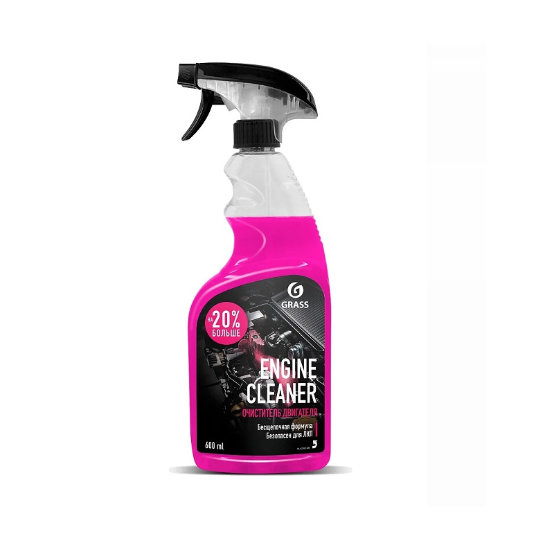 GraSS Очиститель двигателя "Engine Cleaner" (флакон 600 мл) 110385