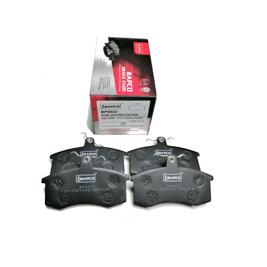 Колодки торм. перед. 08 BAPCO