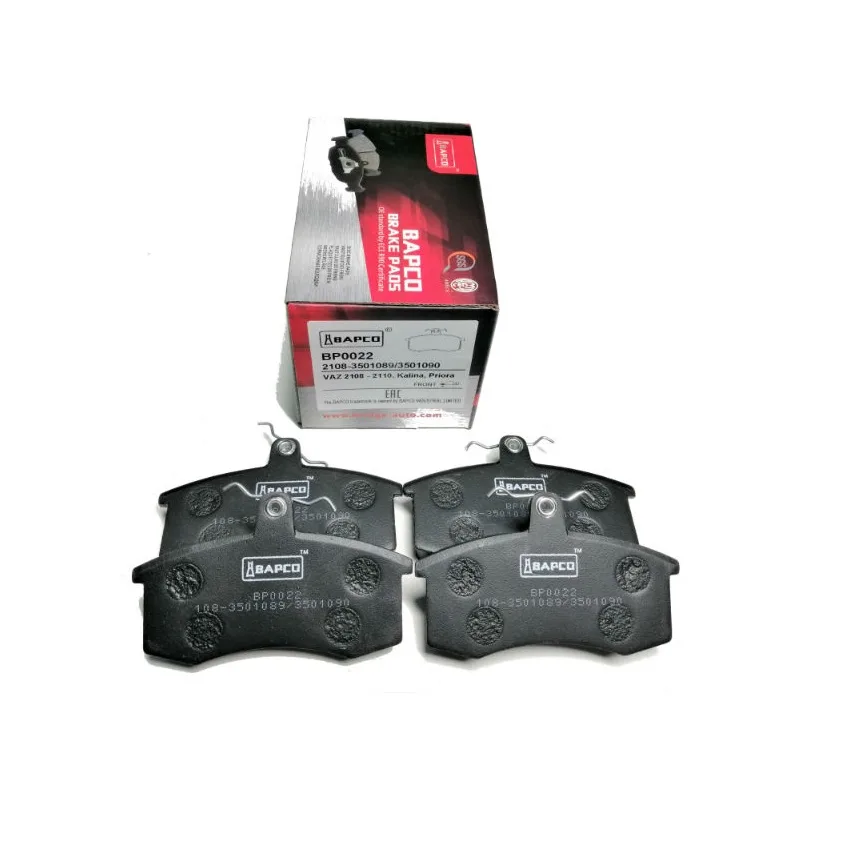Колодки торм. перед. 08 BAPCO