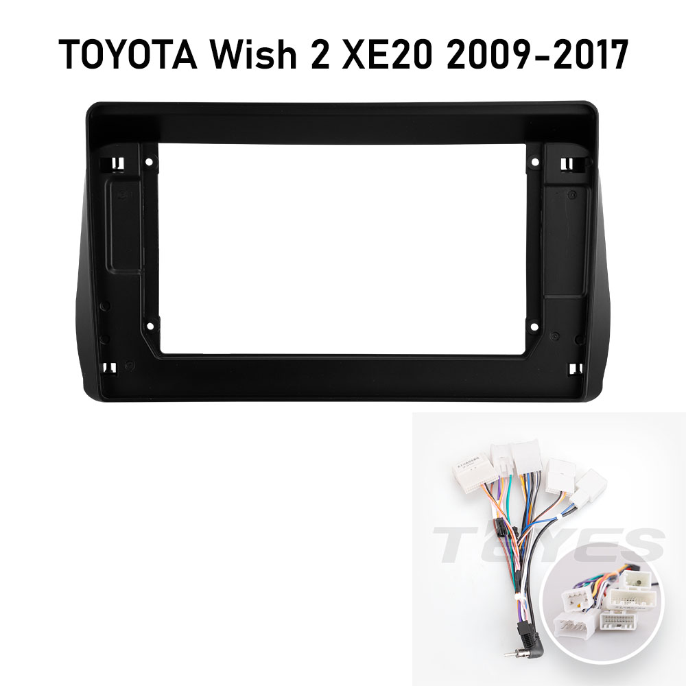 Установочный к-т для штатной а/м 10" TOYOTA Wish 2 XE20 2009-2017 проводка CAN