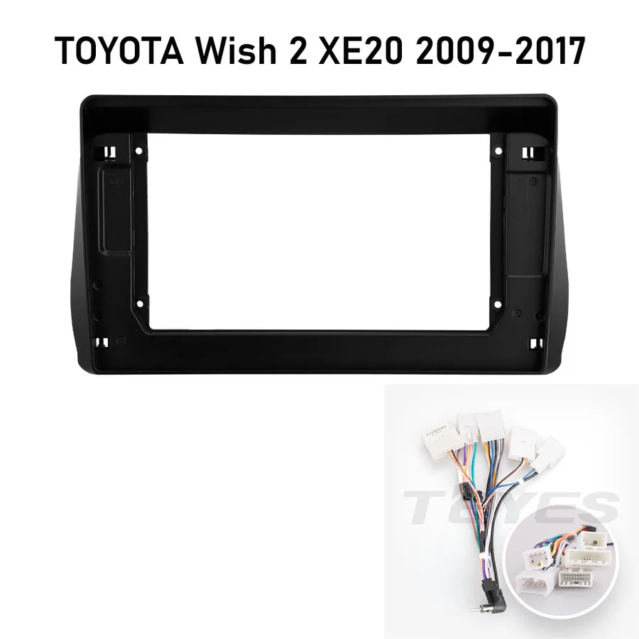 Установочный к-т для штатной а/м 10" TOYOTA Wish 2 XE20 2009-2017 проводка CAN