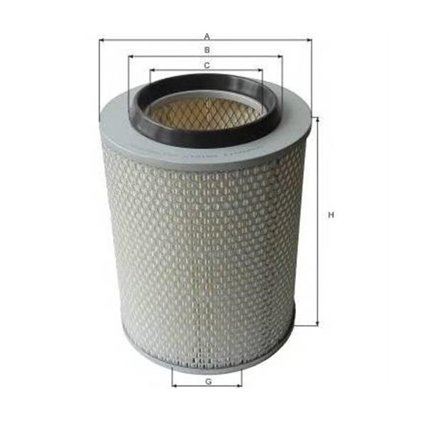 Фильтр воздушный TSN 9.1.755 HYUNDAI HD78 (D4GA\D4DD)